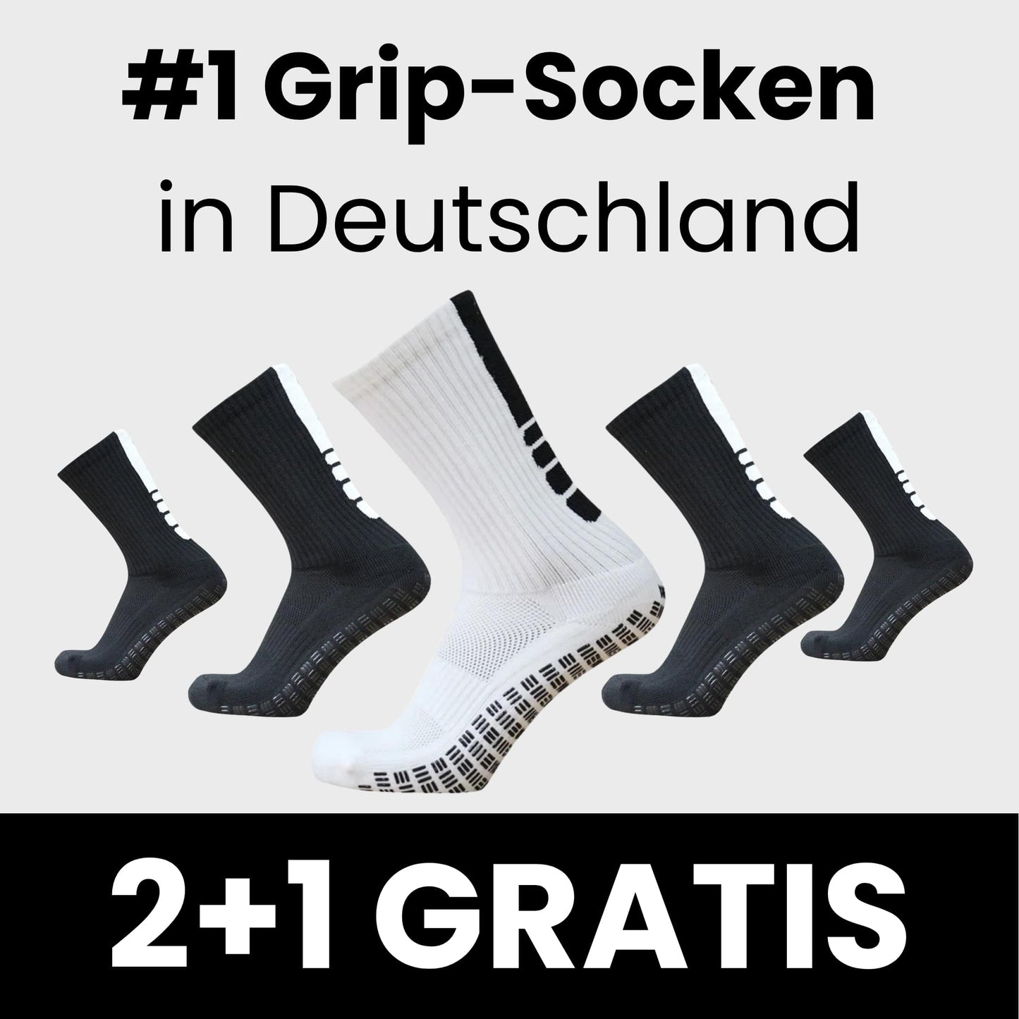 Maestrofootball Premium Grip-Socke für Kinder - Fußball