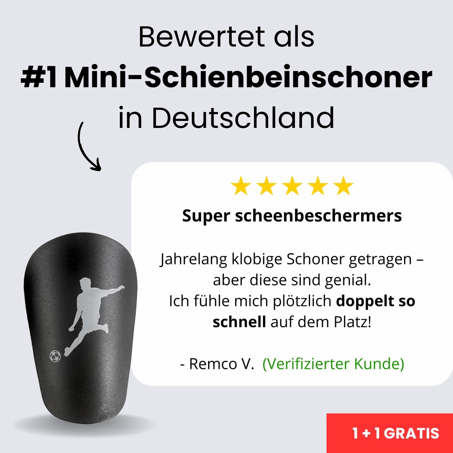 Maestrofootball Maestro™ – Mini-Schienbeinschoner für Kinder - Fußball