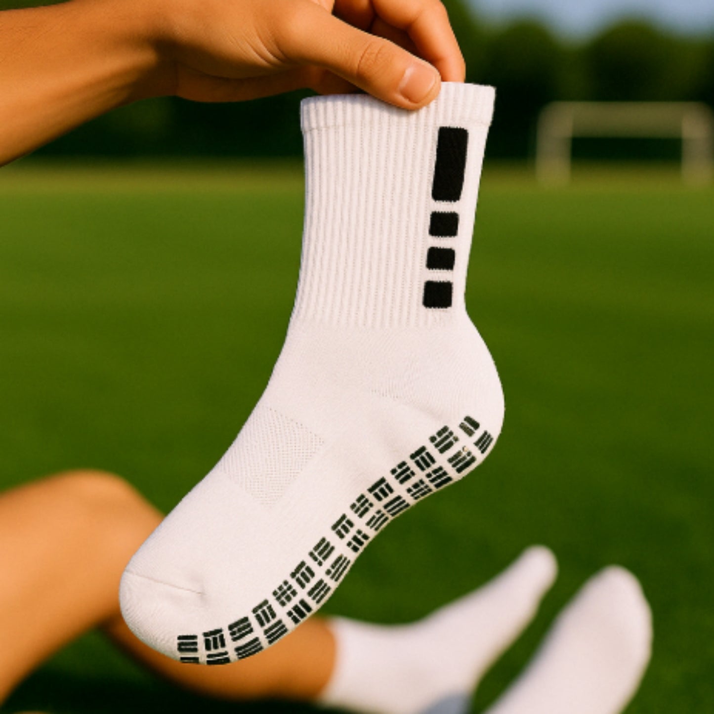 Maestrofootball Premium Grip-Socke für Kinder - Fußball