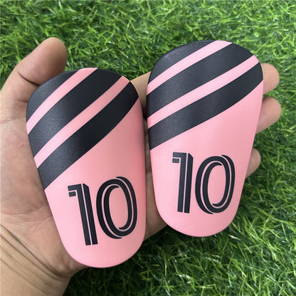 Maestrofootball Mini Schienbeinschoner - Rosa Rosa für Kinder - Fußball