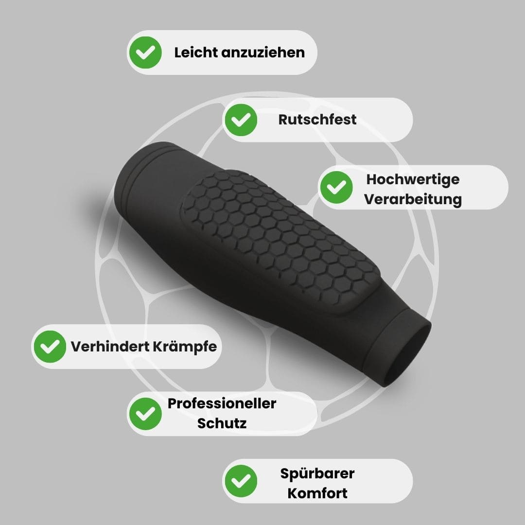 Maestrofootball Maestro™ - Integrierte Schienbeinschoner für Kinder - Fußball