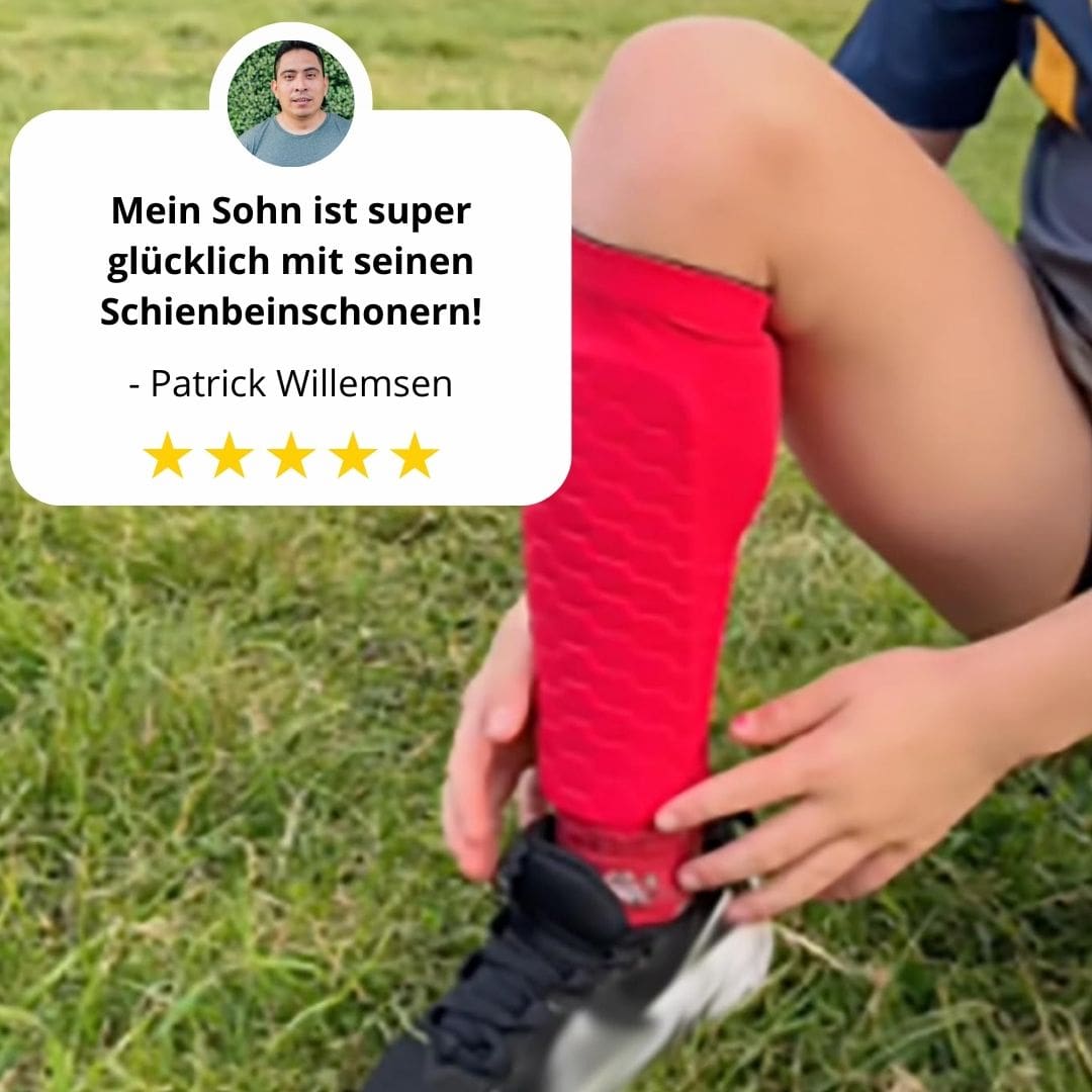 Maestrofootball Maestro™ - Integrierte Schienbeinschoner für Kinder - Fußball