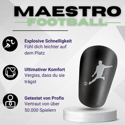Maestrofootball Maestro™ – Mini-Schienbeinschoner für Kinder - Fußball